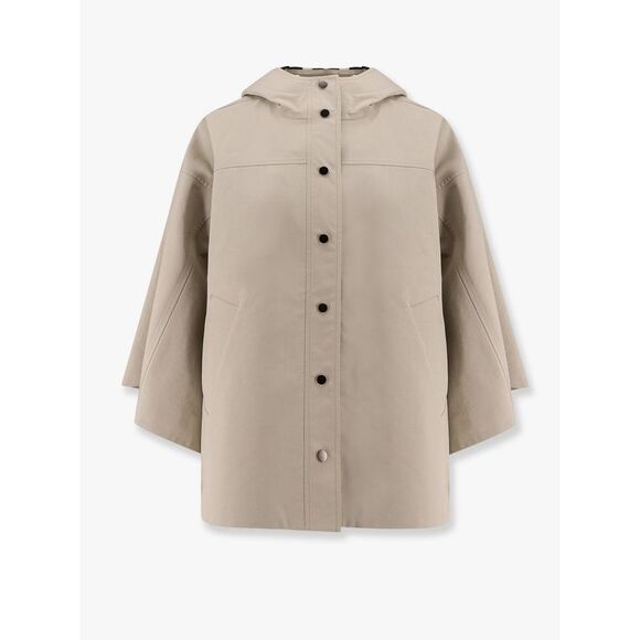 Brunello Cucinelli Beige Cotton Coat main image 0